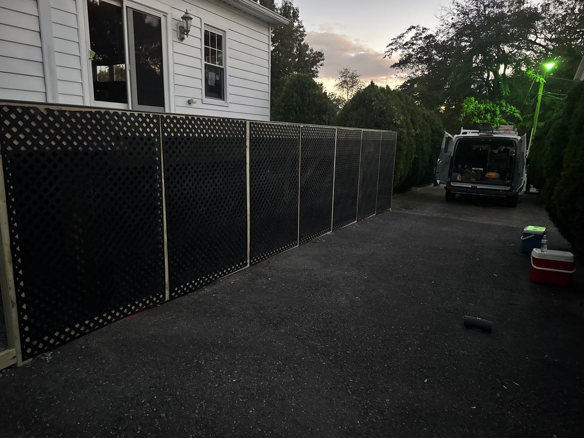 new deck with cable rails in Montclair NJ by deck guardian