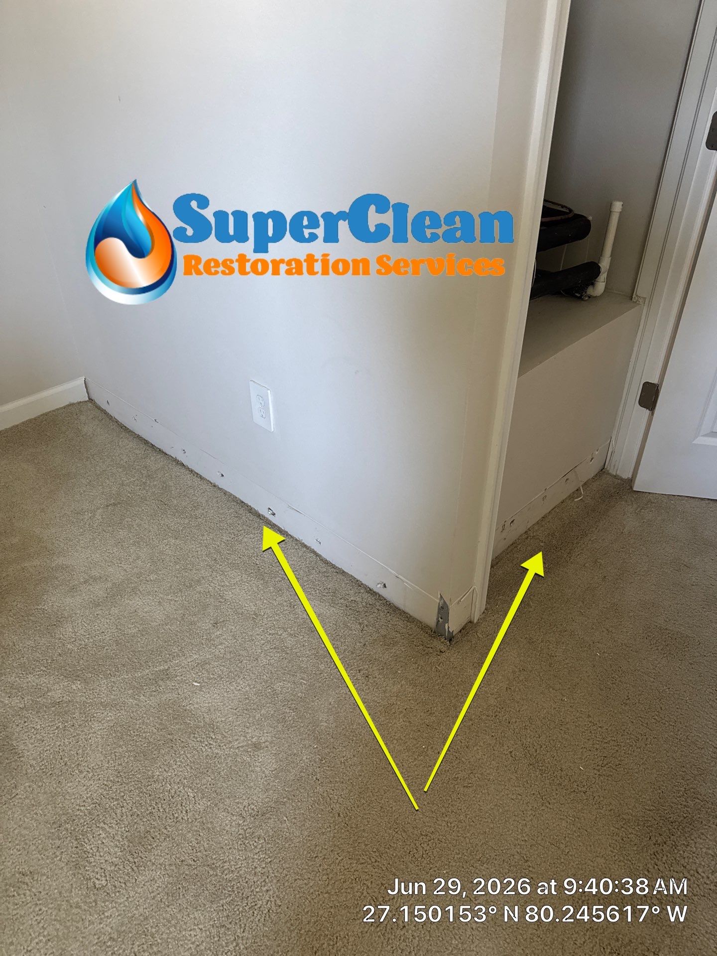 Stuart Water Damage Mitigation and Structural Drying Services by SuperClean