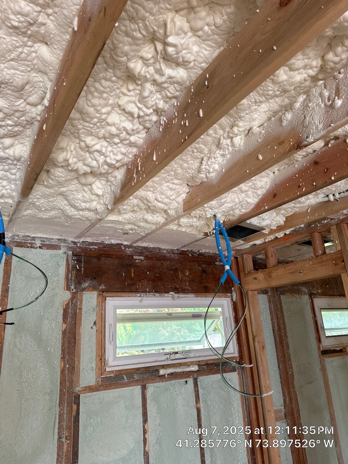 Home Remodel using Closed Cell Spray Foam by NYS Foam & Energy