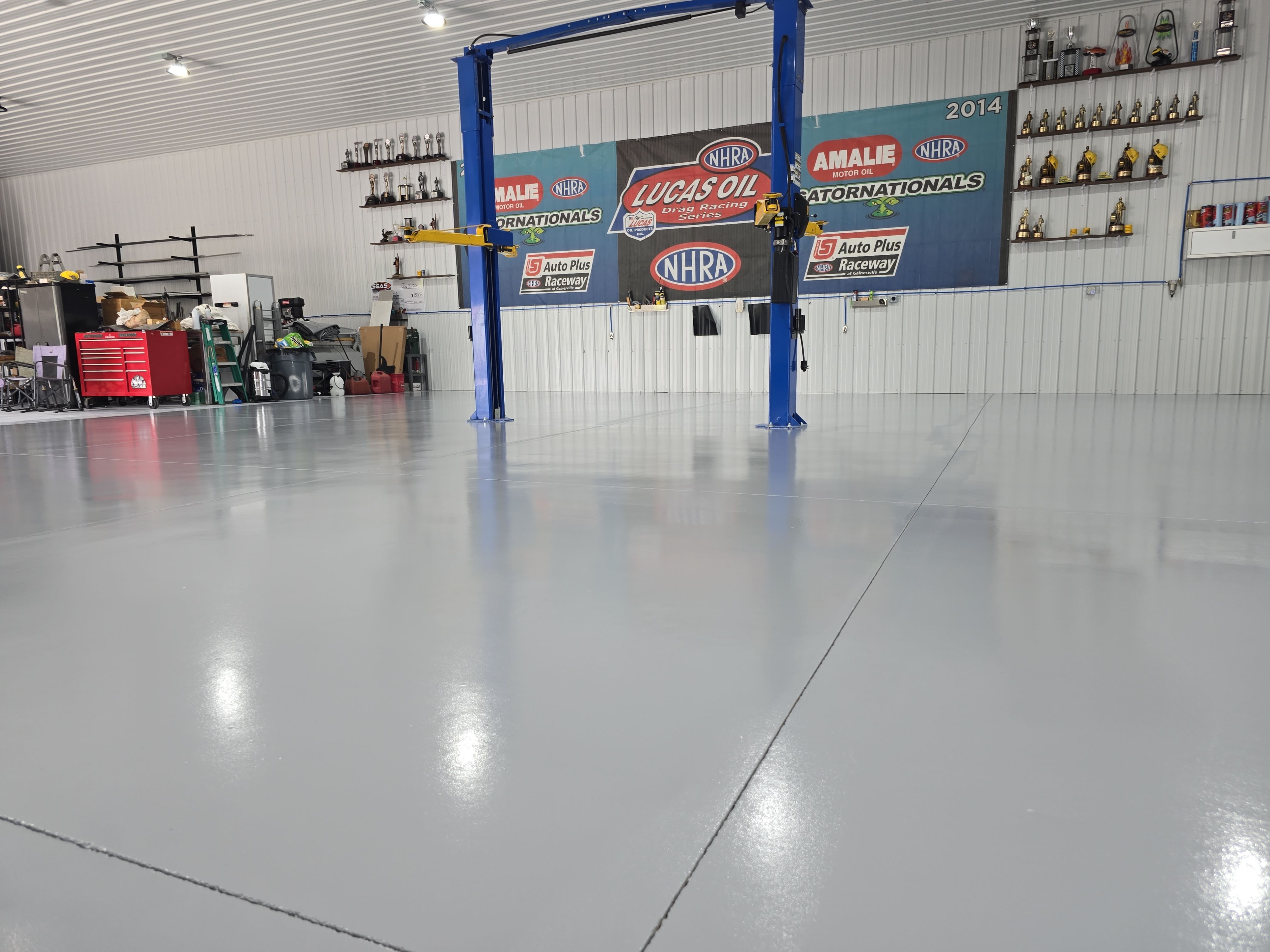Front Porch & Shop Floor Upgrade by Elite Floor Solutions