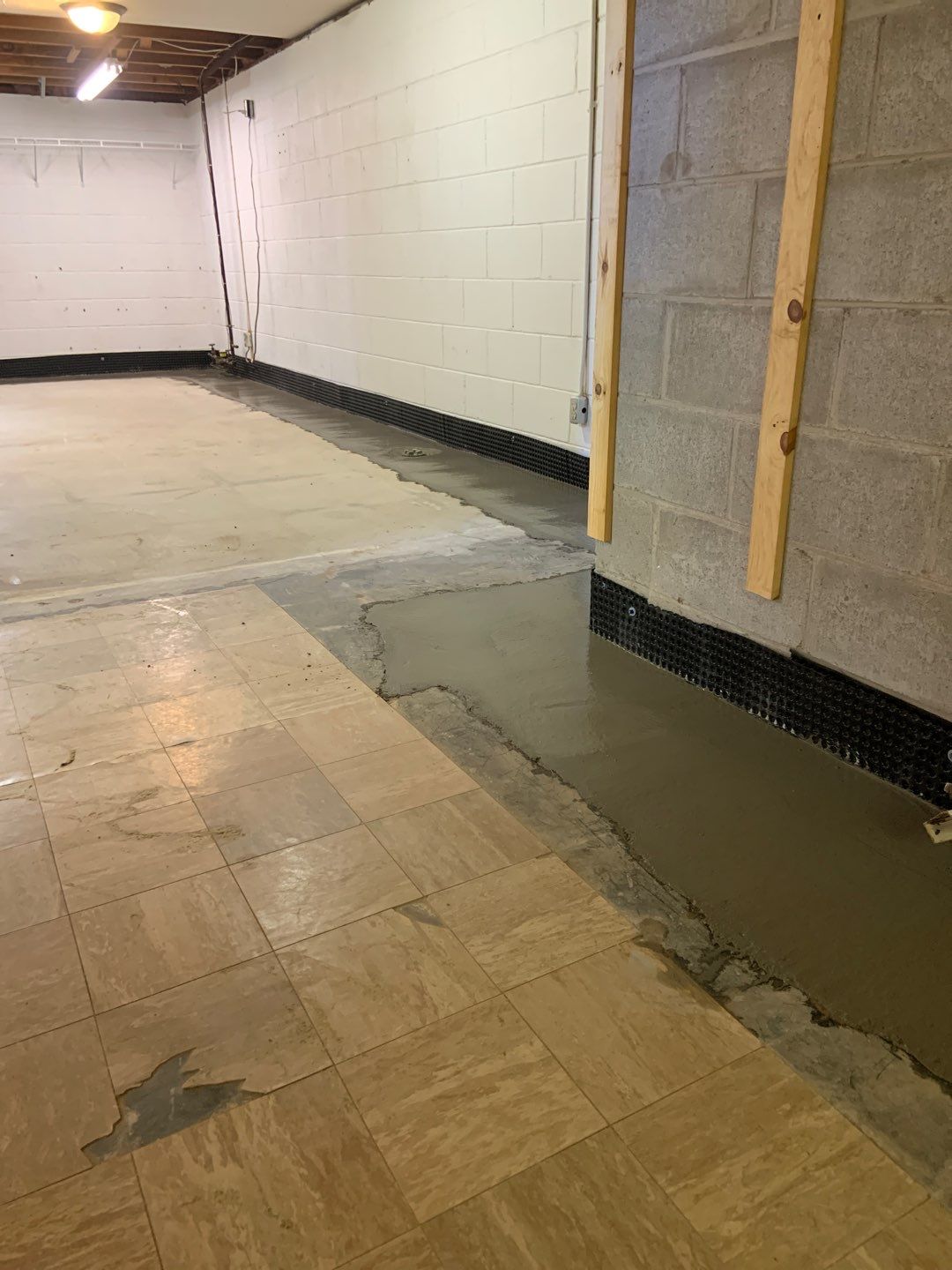 Expanding Nathan’s Existing Sump System by Waterproofing Northeast