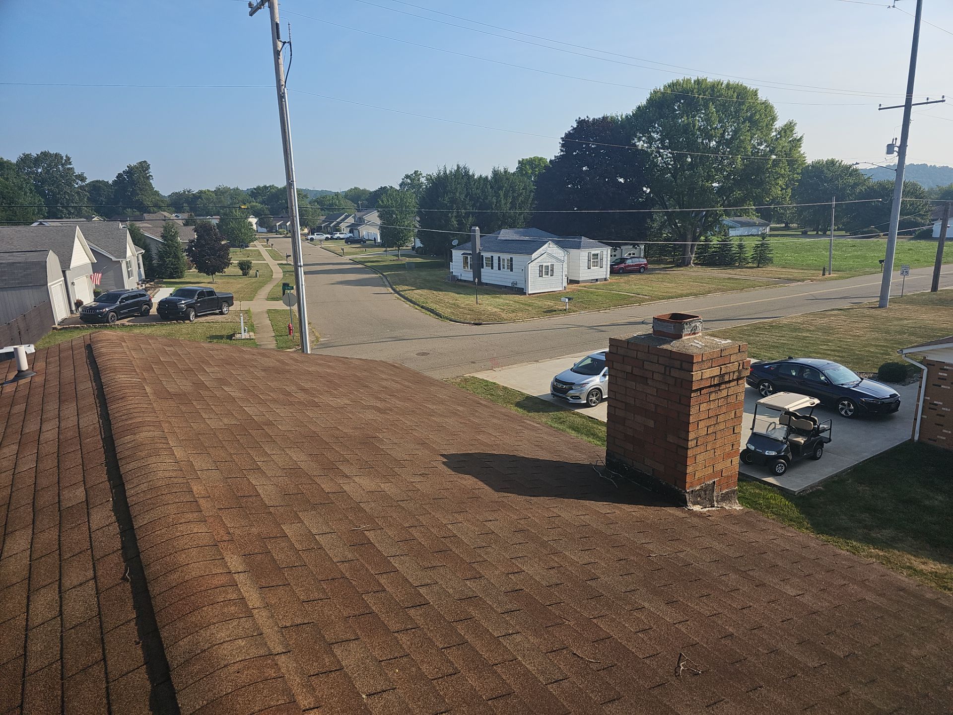Project in Strasburg Ohio by Pine Ridge Roofing LLC
