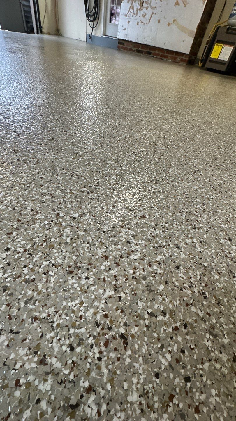 Shoreline Garage Project in Wexford by Floors in a Day, Inc