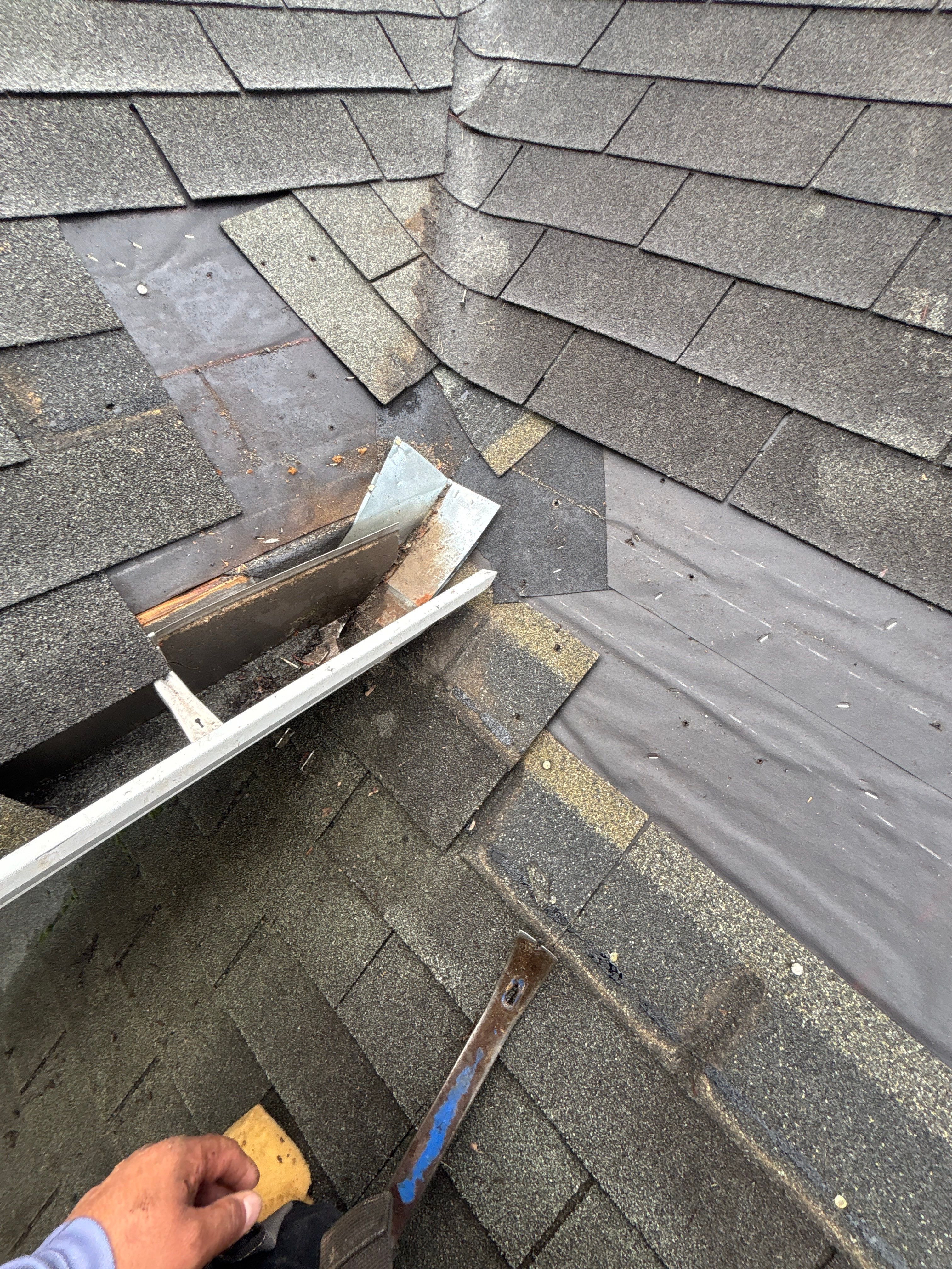 Roof repair by Deerfield Roofing LLC