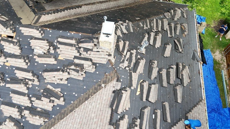 Residential Roof Install using IKO Dynasty - Cornerstone by Becker Roofing and Exteriors