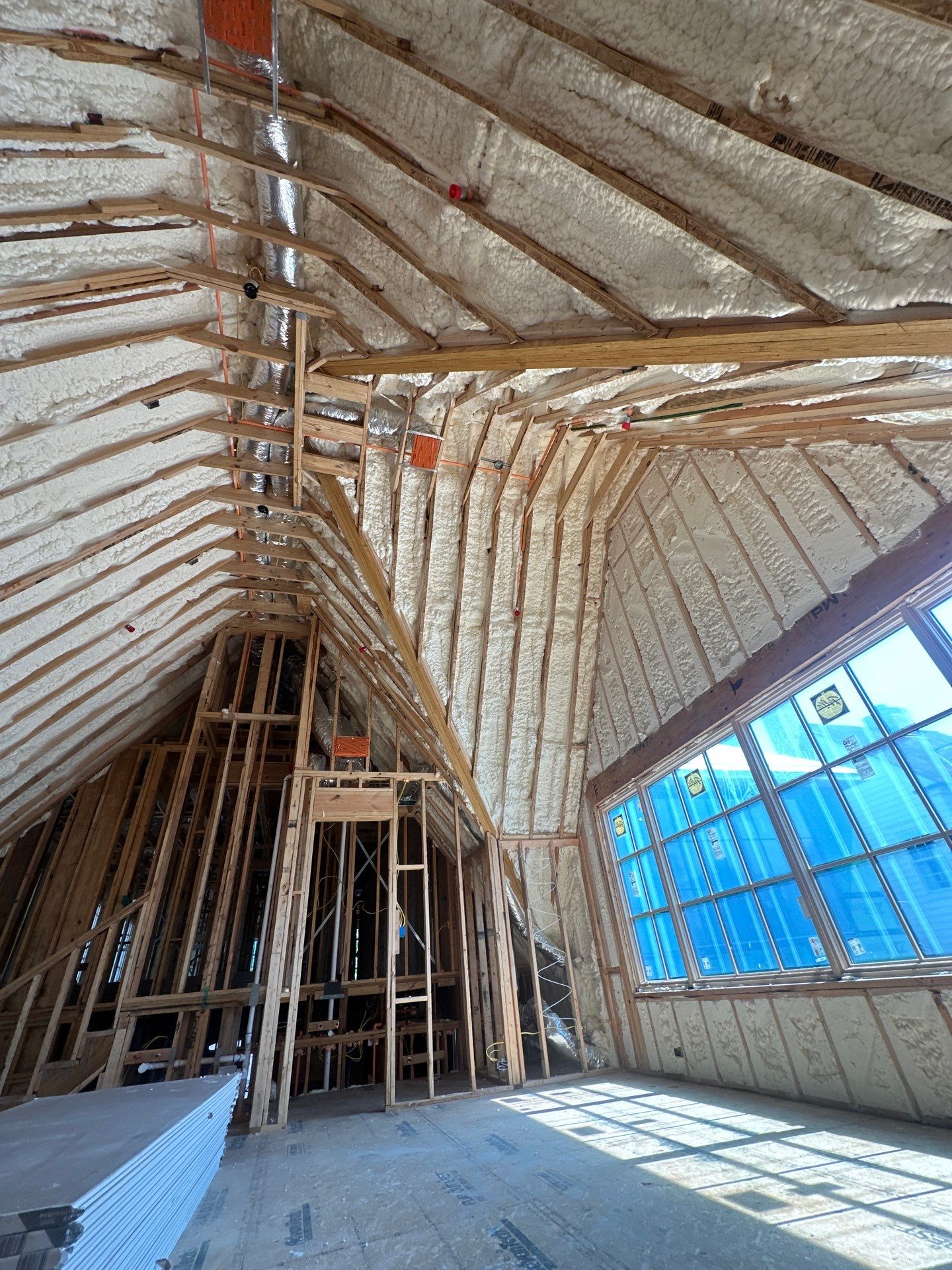 Full encapsulation open cell foam Dallas TX by Apex Insulation Solutions