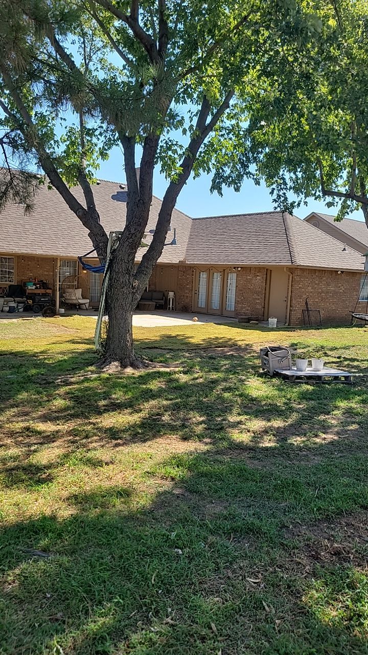Tree removal , Concrete, Pergola, and sod install  by Clays Services Inc