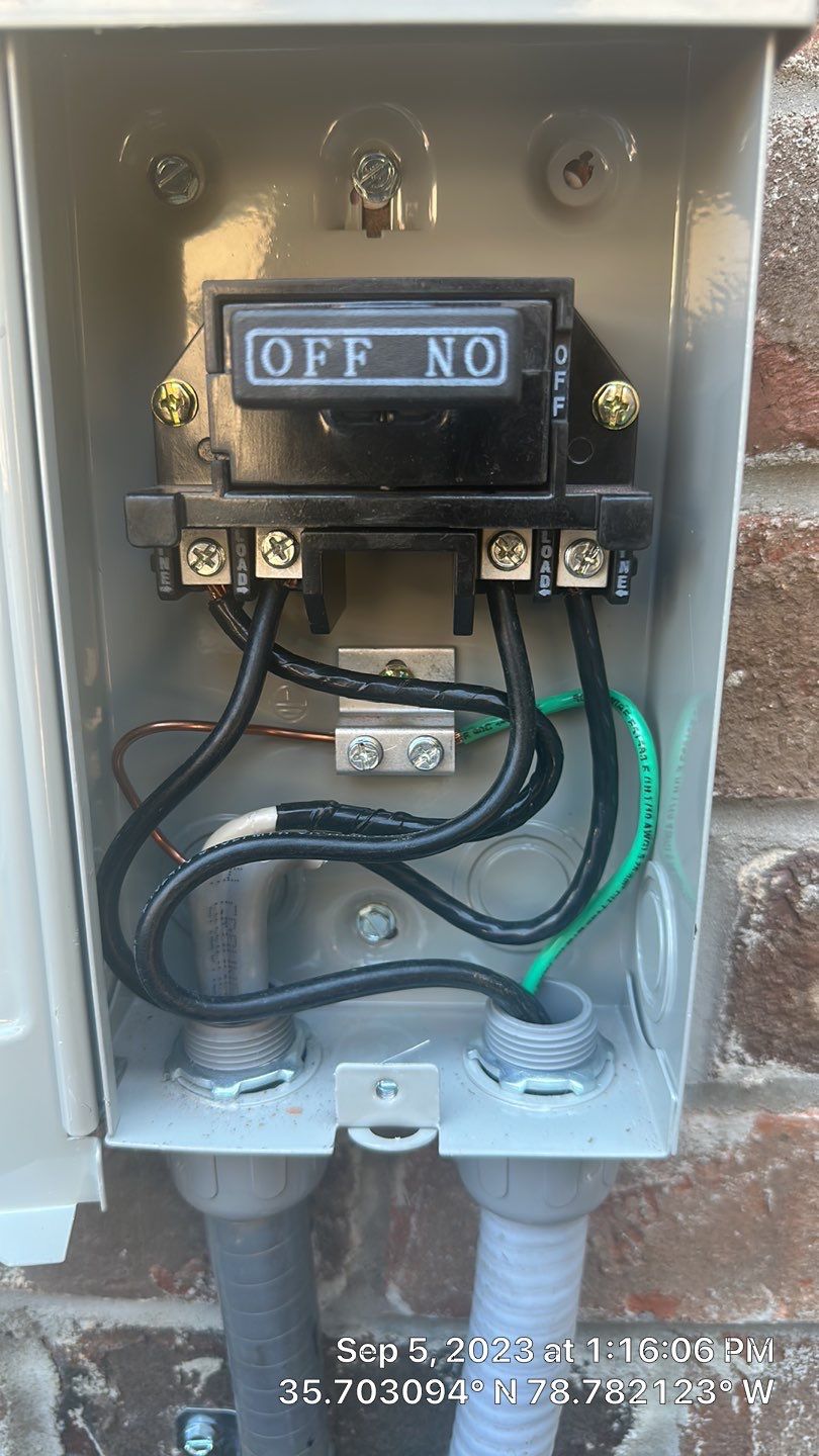 Trane Gas Package Unit Install by Nick's Mechanical LLC.