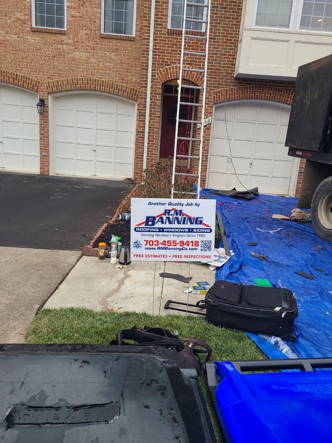 Fairfax: Residential Roof Replacement with CertainTeed Landmark in Charcoal Black by RM Banning, Inc.