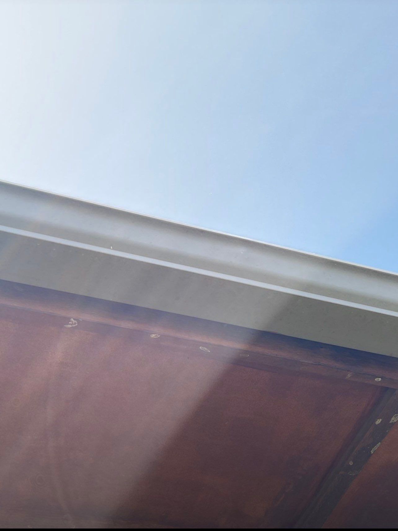 Hail Damage on a Roofing System by Icon Roofing And Construction 