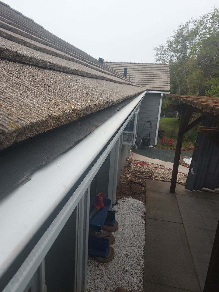 Gutter Installation using Englert LeafGuard Gutters by Byers Enterprises 