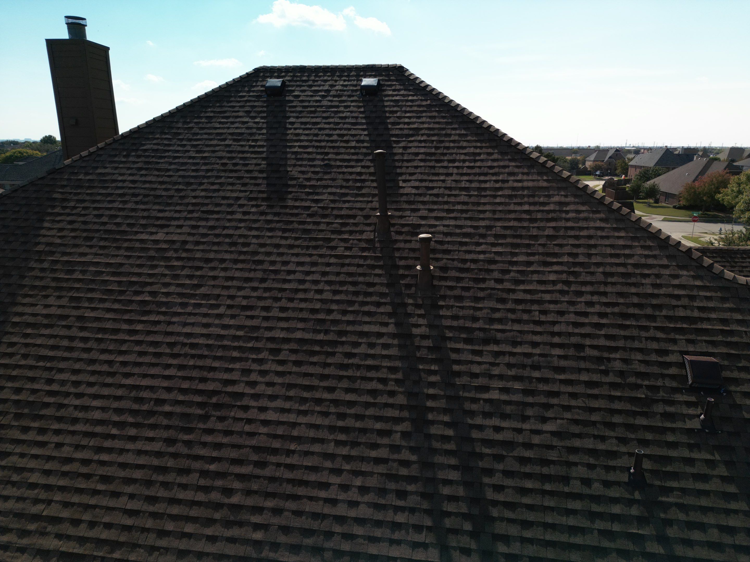 Storm Roof Damage Replacement in Frisco by First United Roofing & Construction