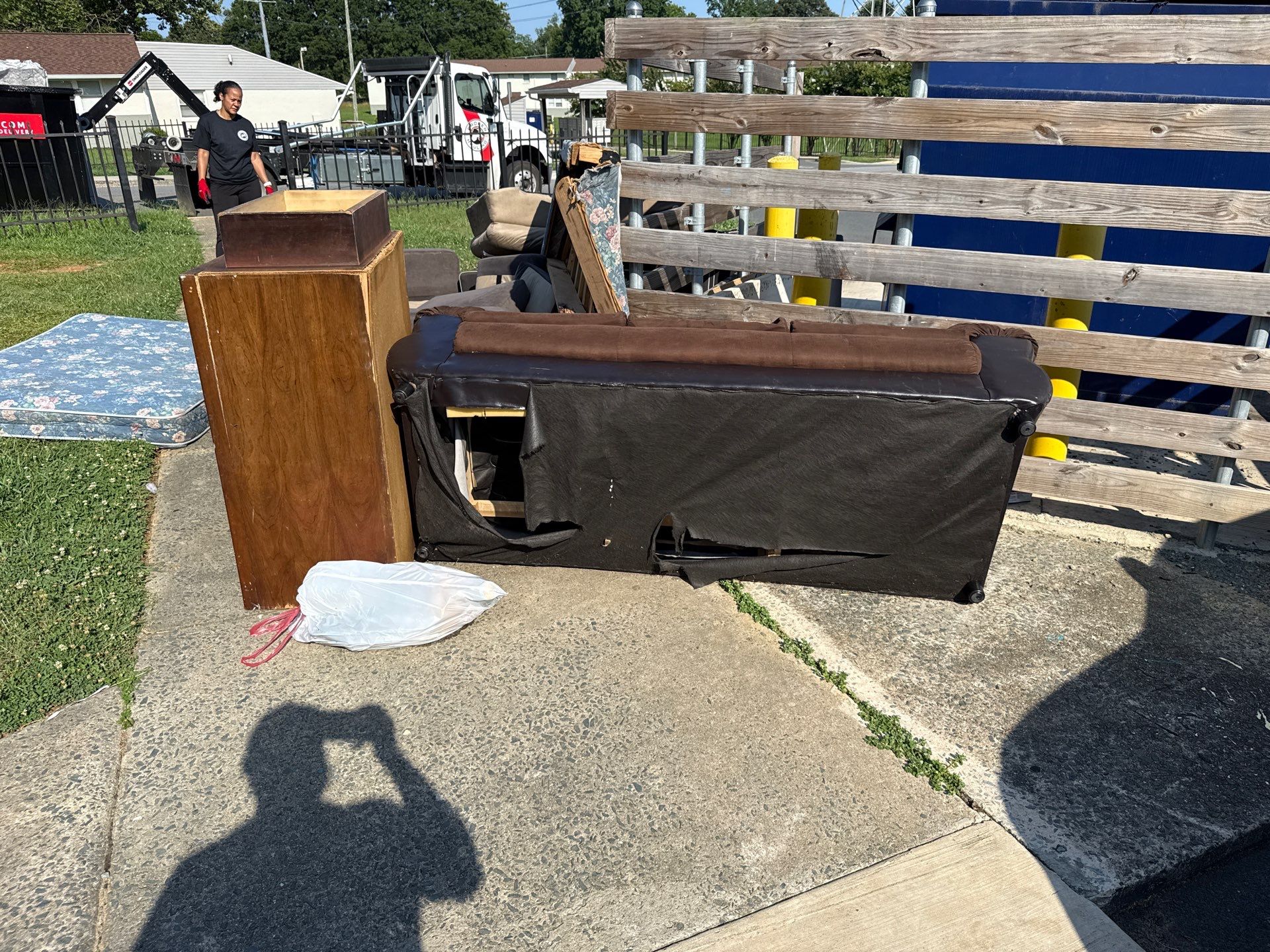 Project in Monroe by Badger Hauling