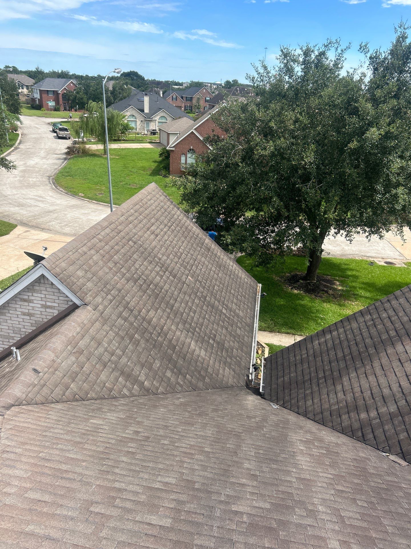 Residential Roofing Repair using Owen's Corning Duration (Lifetime) Shingles by Roof Repair Company