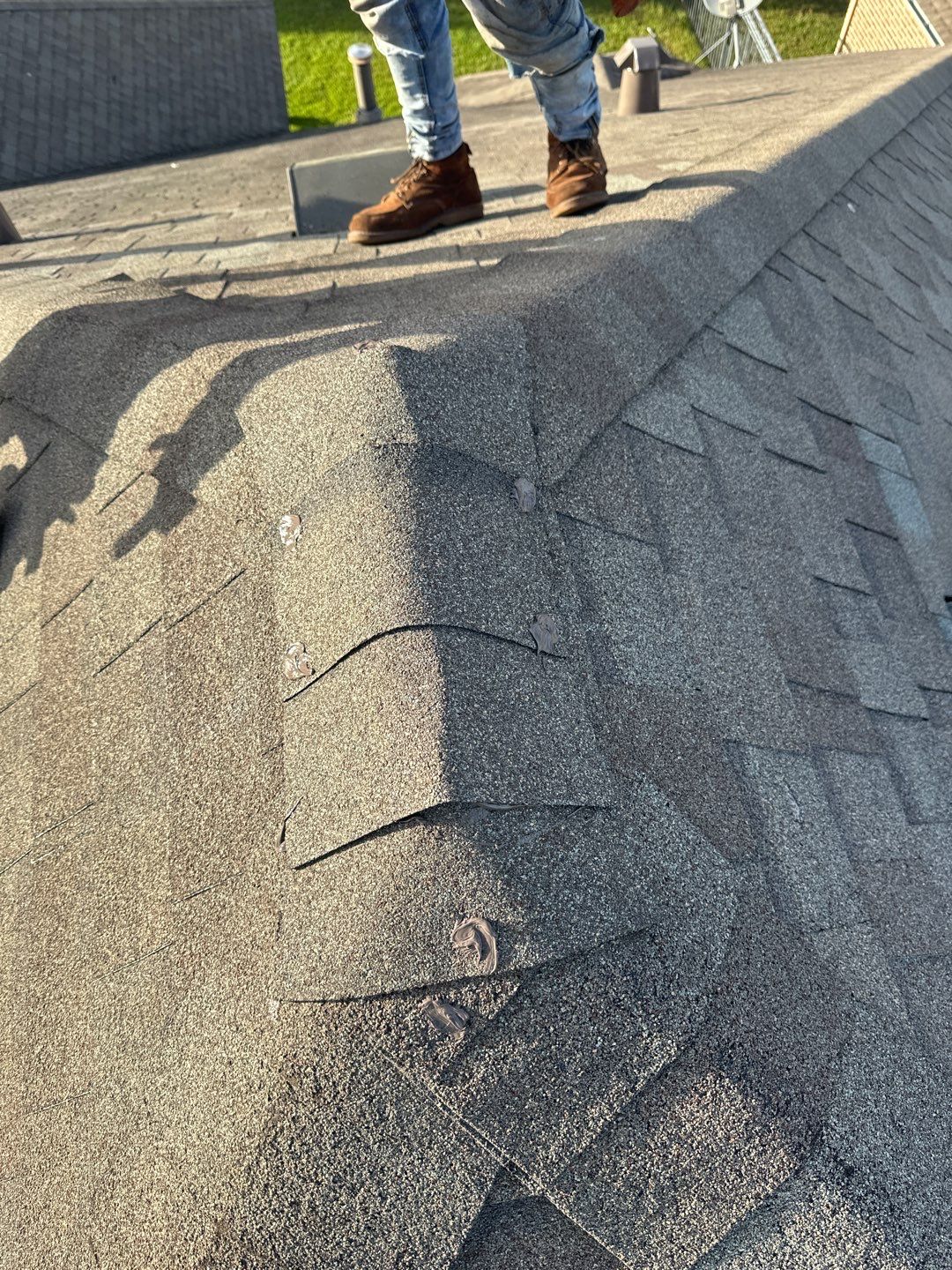 Residential Roofing Installation using Owen's Corning Duration (Lifetime) Shingles by Roof Repair Company