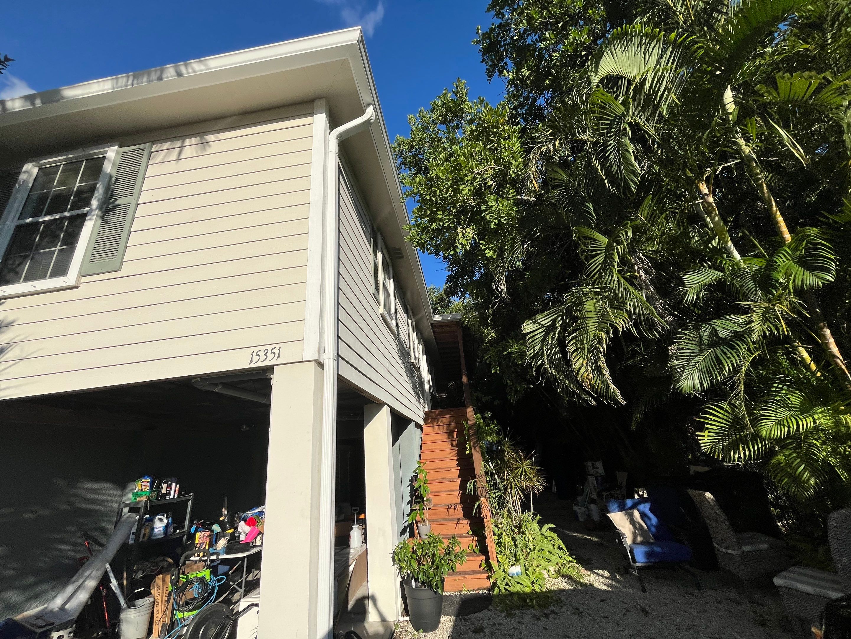 New Downspout Installation in Fort Myers FL by Gutter Professors