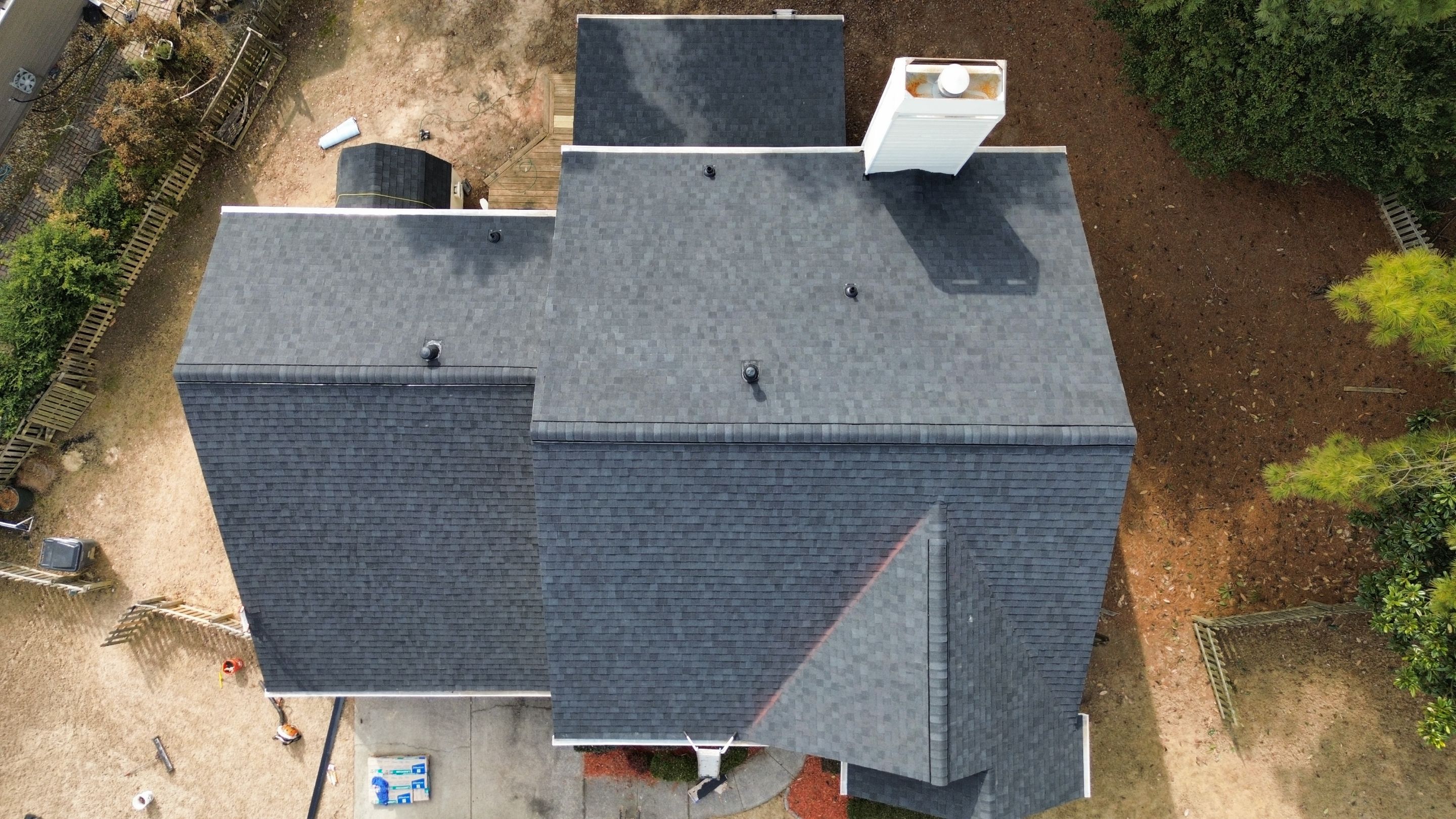 Suwanee, GA Roof Replacement CertainTeed Landmark Charcoal Black by Reset Roofing