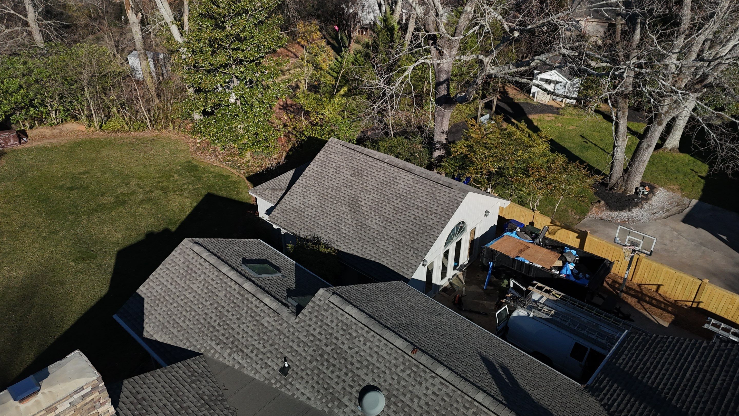 Roof Replacement in Greenville, SC | GAF Timberline HDZ Weathered Wood by Roofers LLC