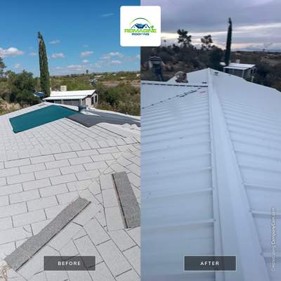 Polar White Exposed Fastener