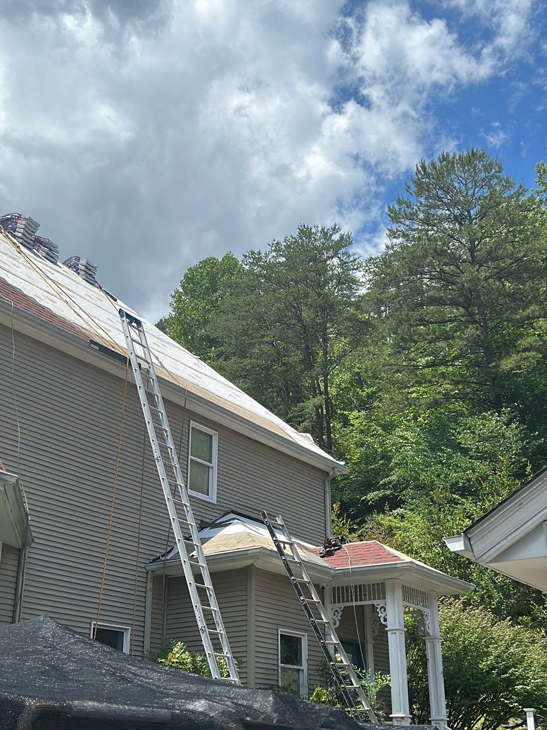 Residential Roofing Installation using Performance Shingles by Mr. Roofer
