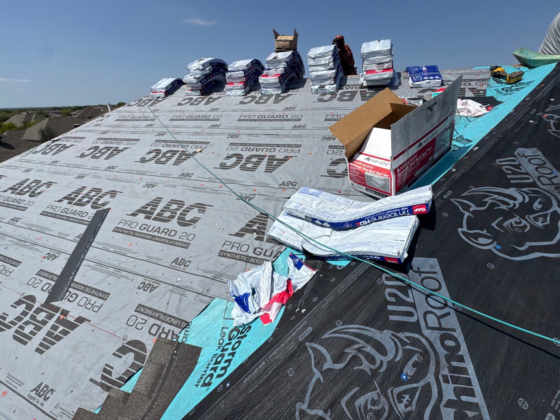 Residential Roof Replacement using GAF WEATHERED WOOD by Elite Roofing LLC