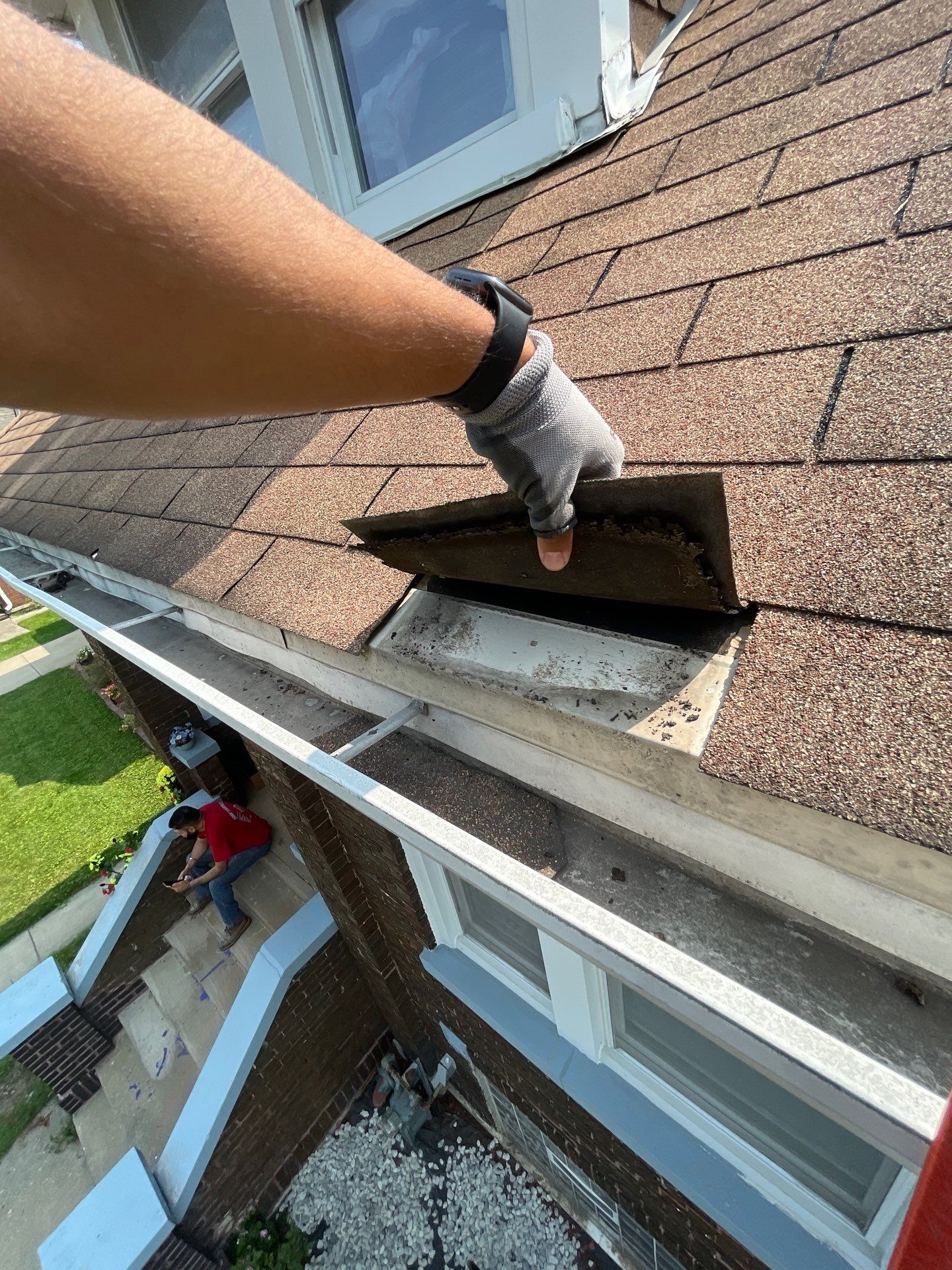 Roof replacement by hail and wind damage by Just Brilliant Restoration JBR