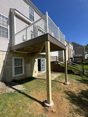 New Deck In Sayreville, New Jersey