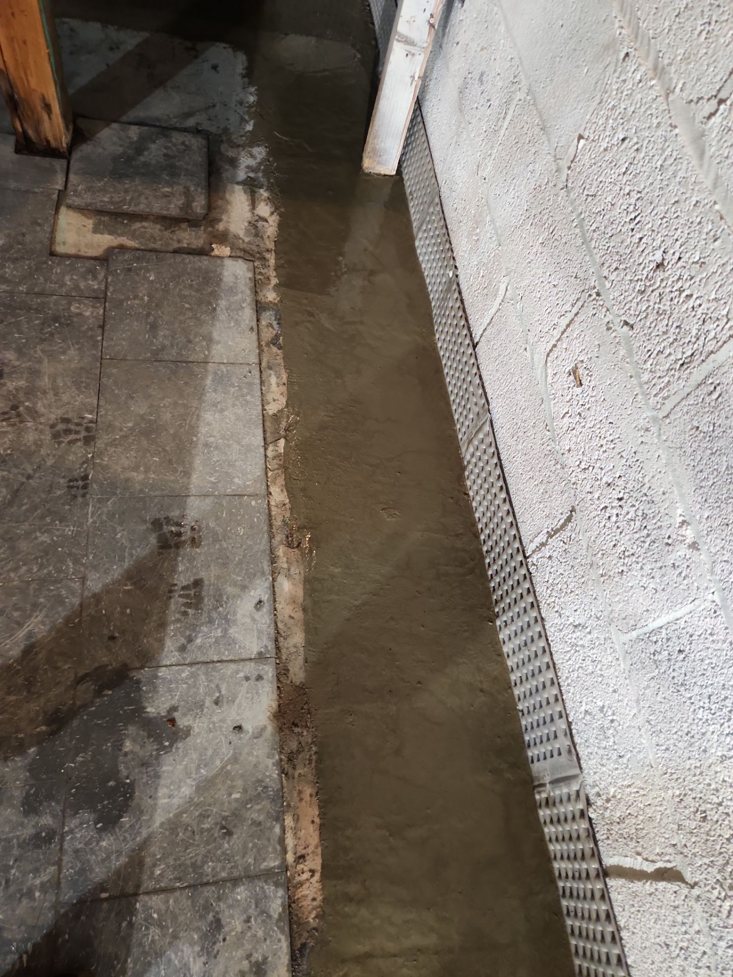 Interior French Drain Newark, NJ by Pure Service Pro, LLC 