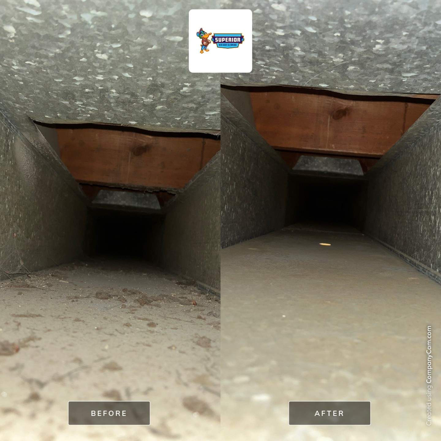 Air Duct Cleaning With a Vacuum Truck in Baden, PA by Superior Air Duct Cleaning