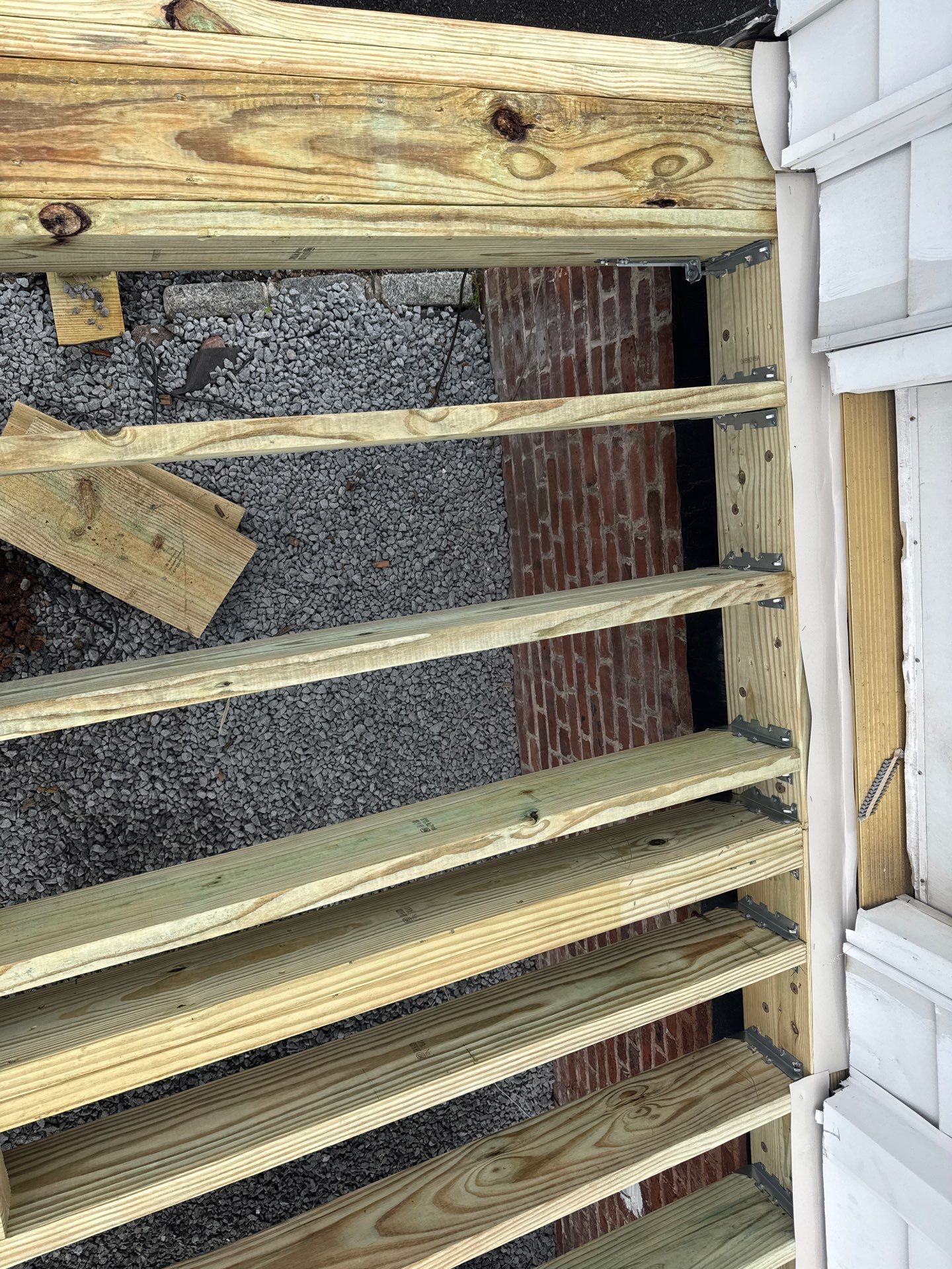 new deck with cable rails in Montclair NJ by deck guardian