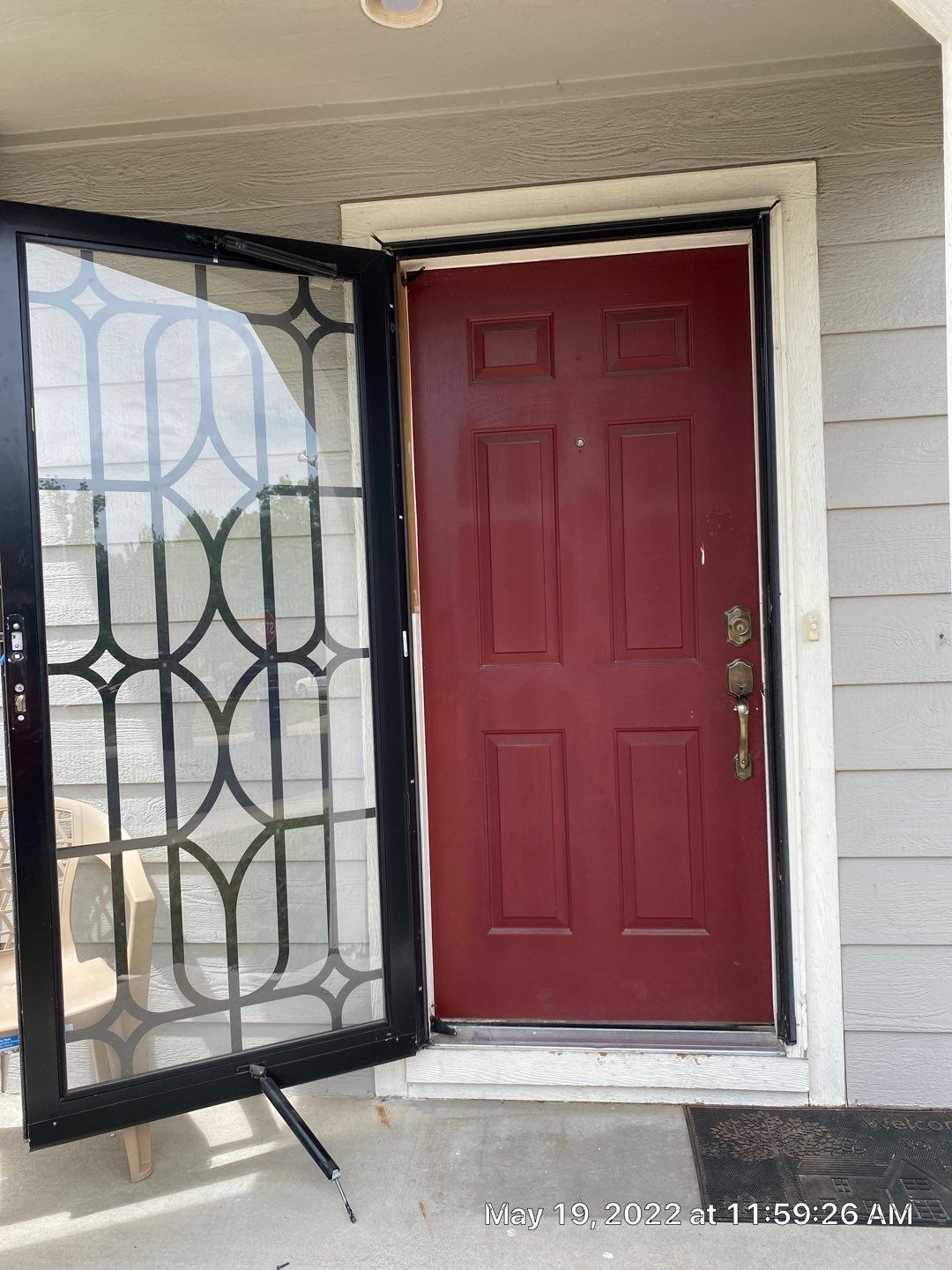 Storm Door Repair from Wind Damage using Replacement Parts by Storm Door Guy 