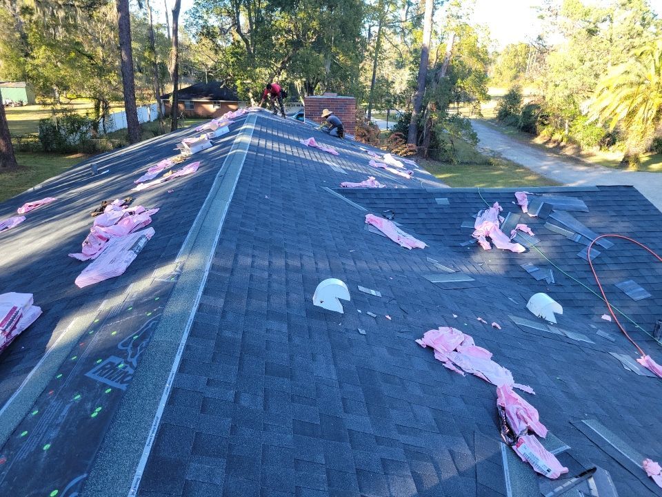Residential Roofing Installation using Owens Corning TruDefinition Duration Shingles by Galaxy Builders, Inc.