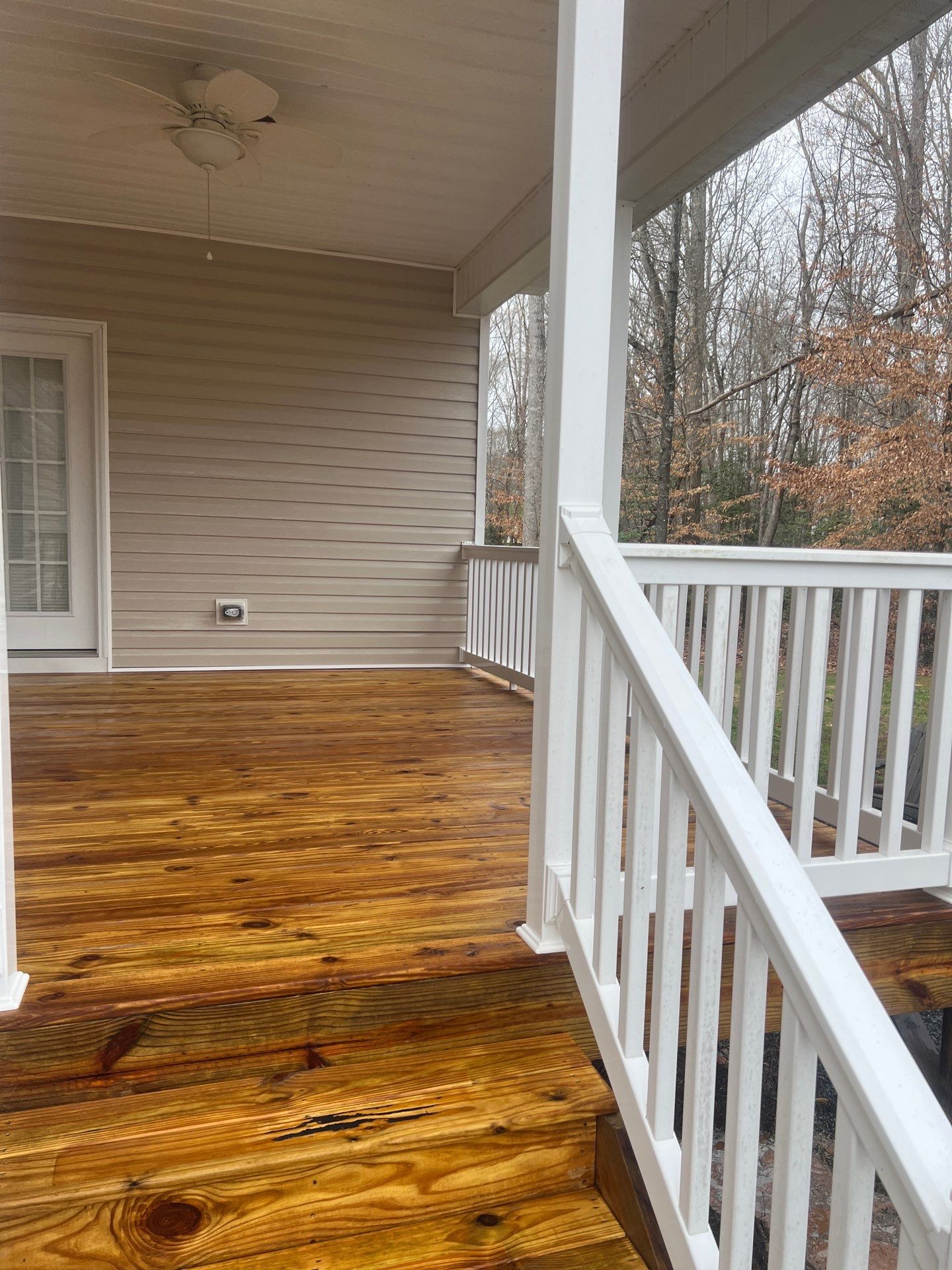 Weathered Deck using Wood Sealant by DuraSeal