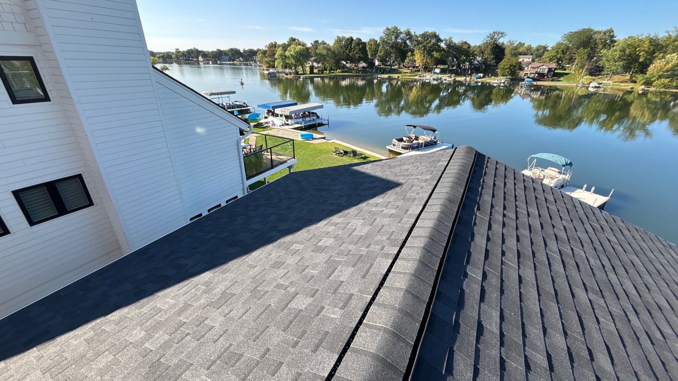 Roof Replacement using Owens Corning Onyx Black by 180 Contractors