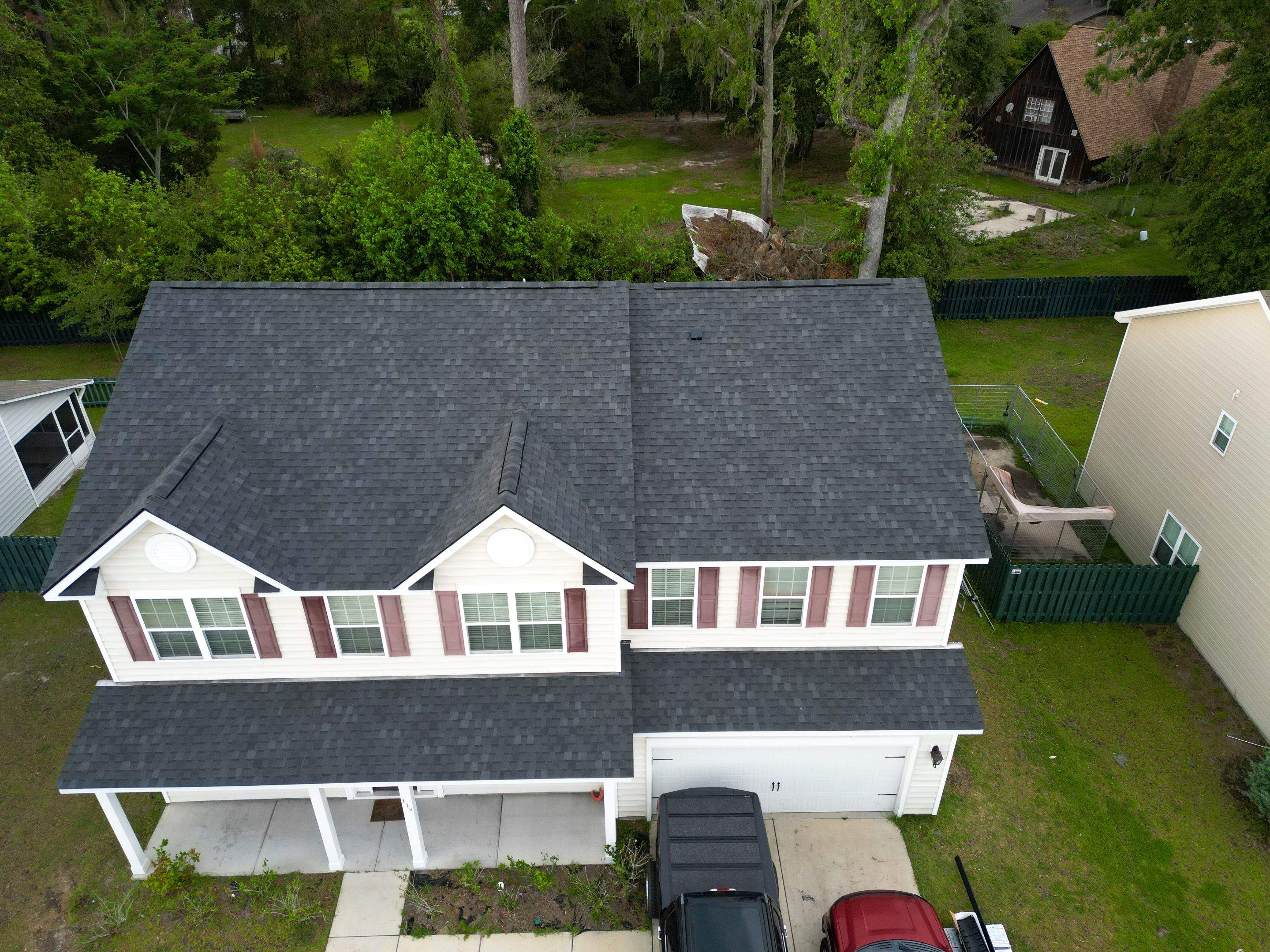 Residential Roofing Installation using Atlas Pinnacle Pristine Black Shadow by Talya Roofing