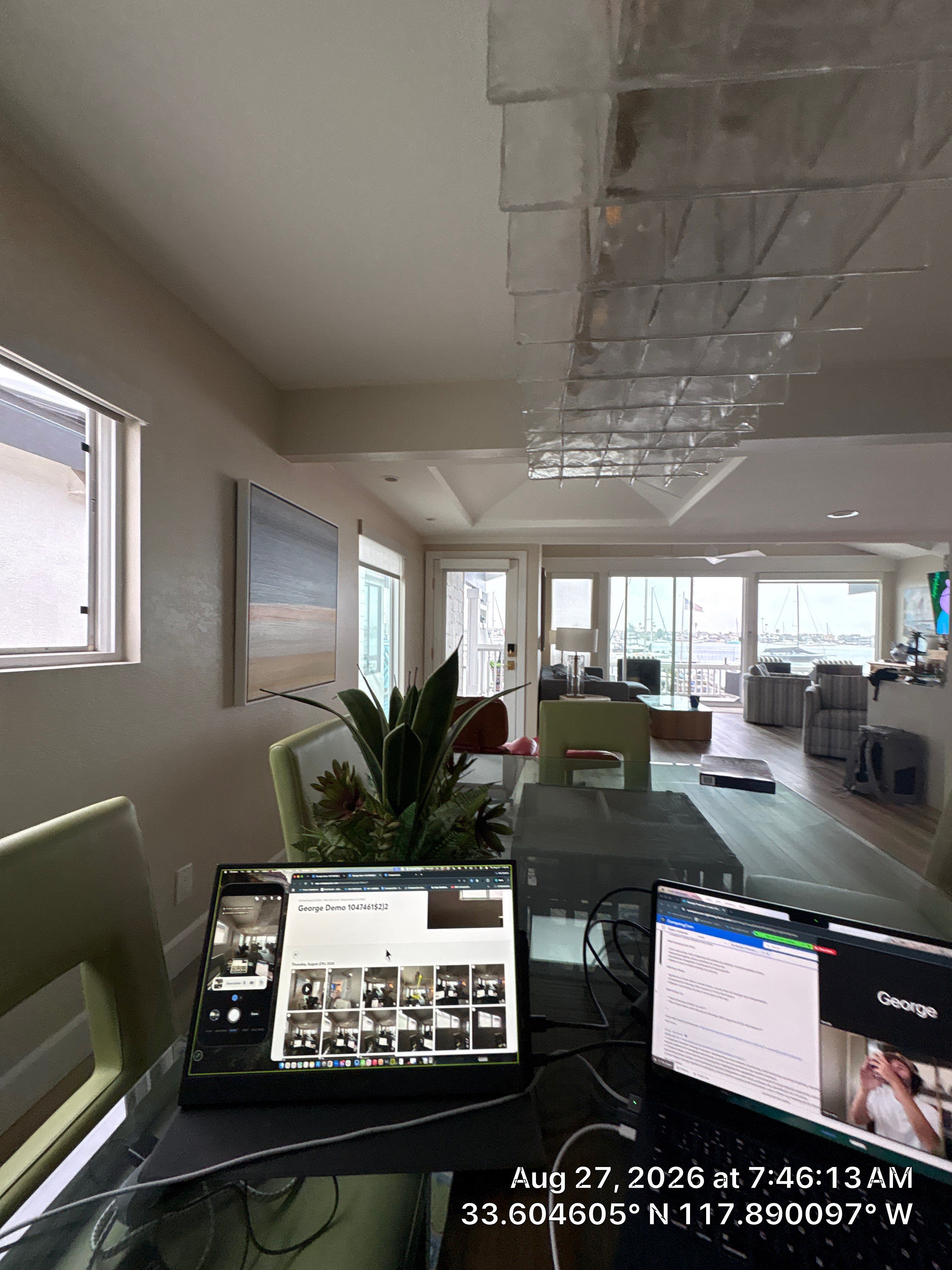 Horizontal Sliding Window Installation for Newport Beach Waterfront Home by CompanyCam Sales Demo