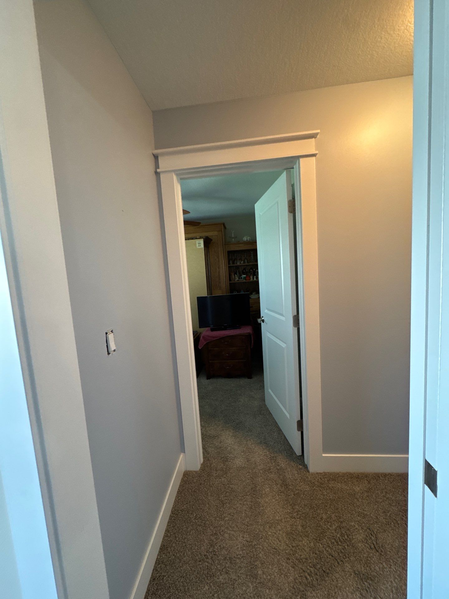 Residential Interior Repaint Color Change on Walls and Cabinets by Midwest Paint LLC