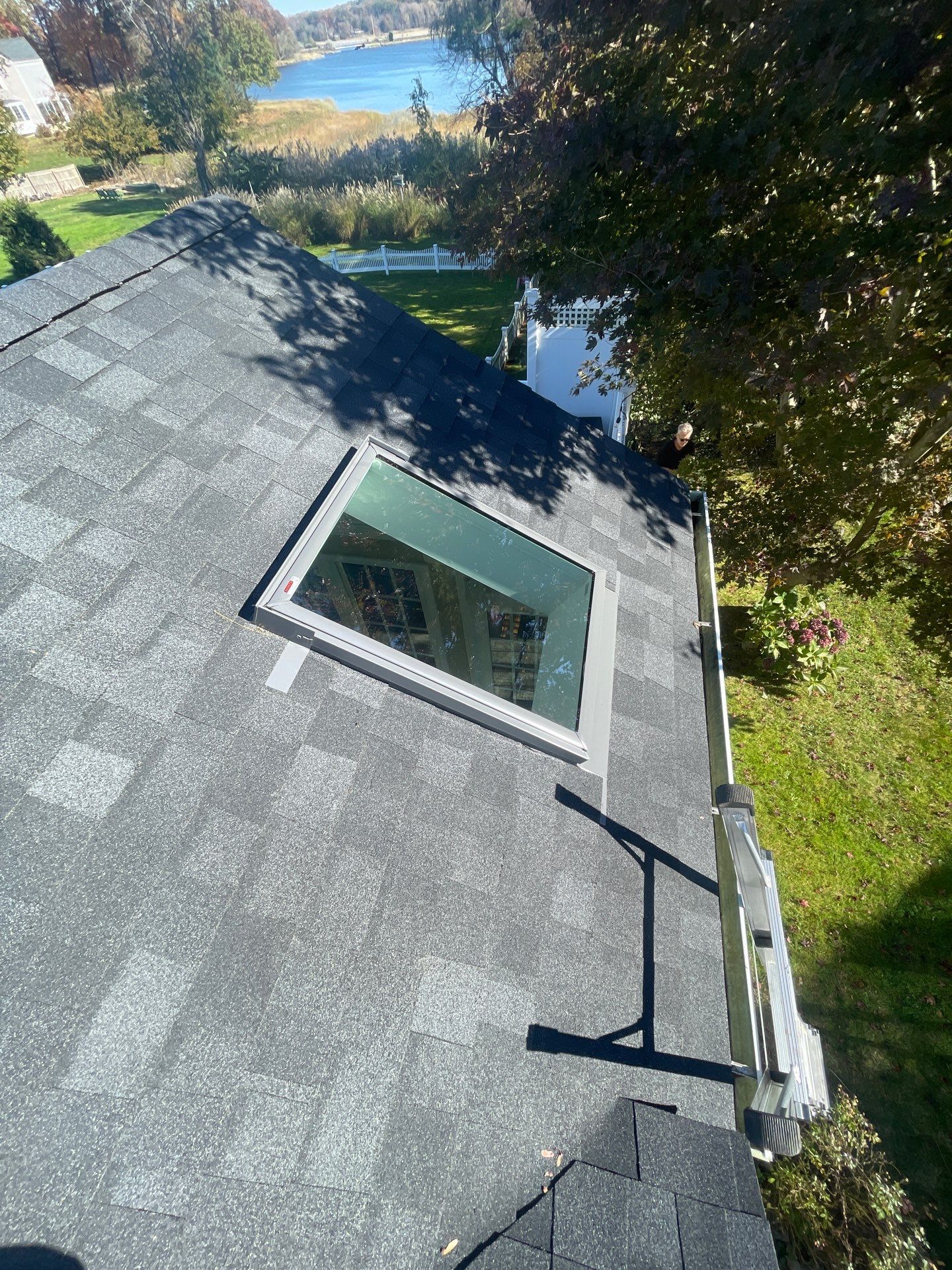 Residential Roofing Installation using Owens Corning Duration Onyx Black by A Plus Exterior