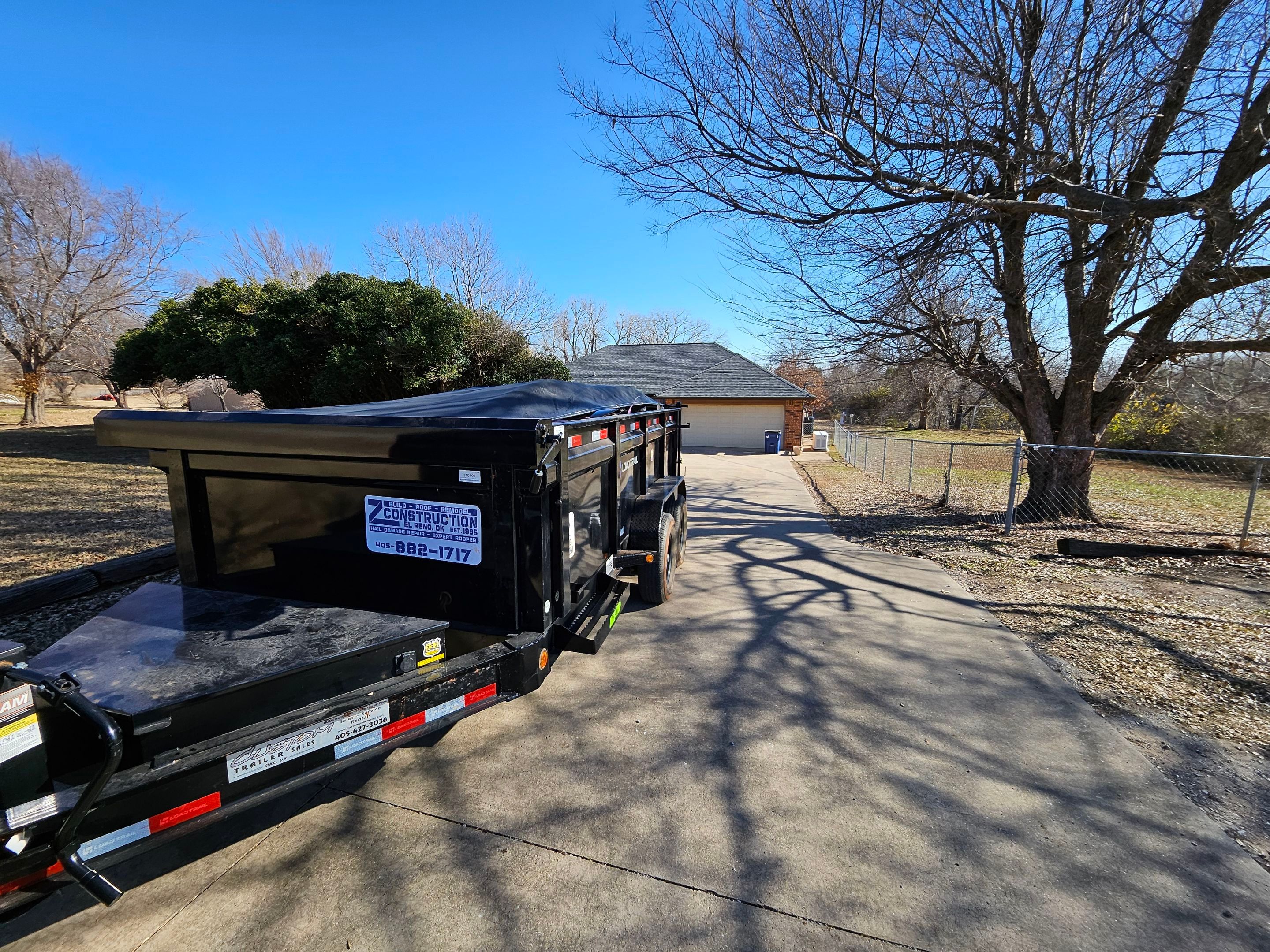 Roof Replacement Project in Yukon by Z Construction & Roofing, LLC