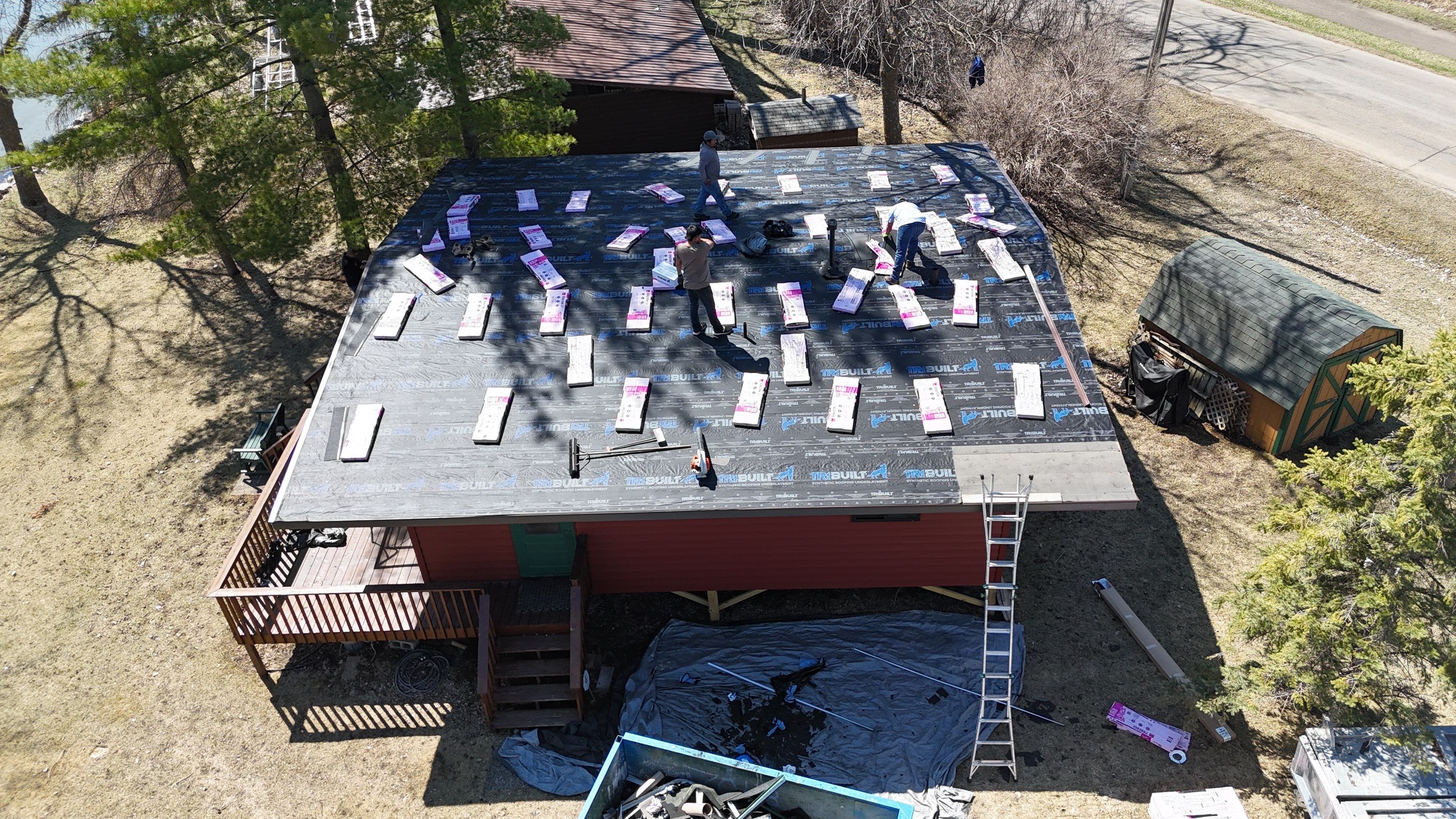 Project in Paynesville by Committed 365 Roofing