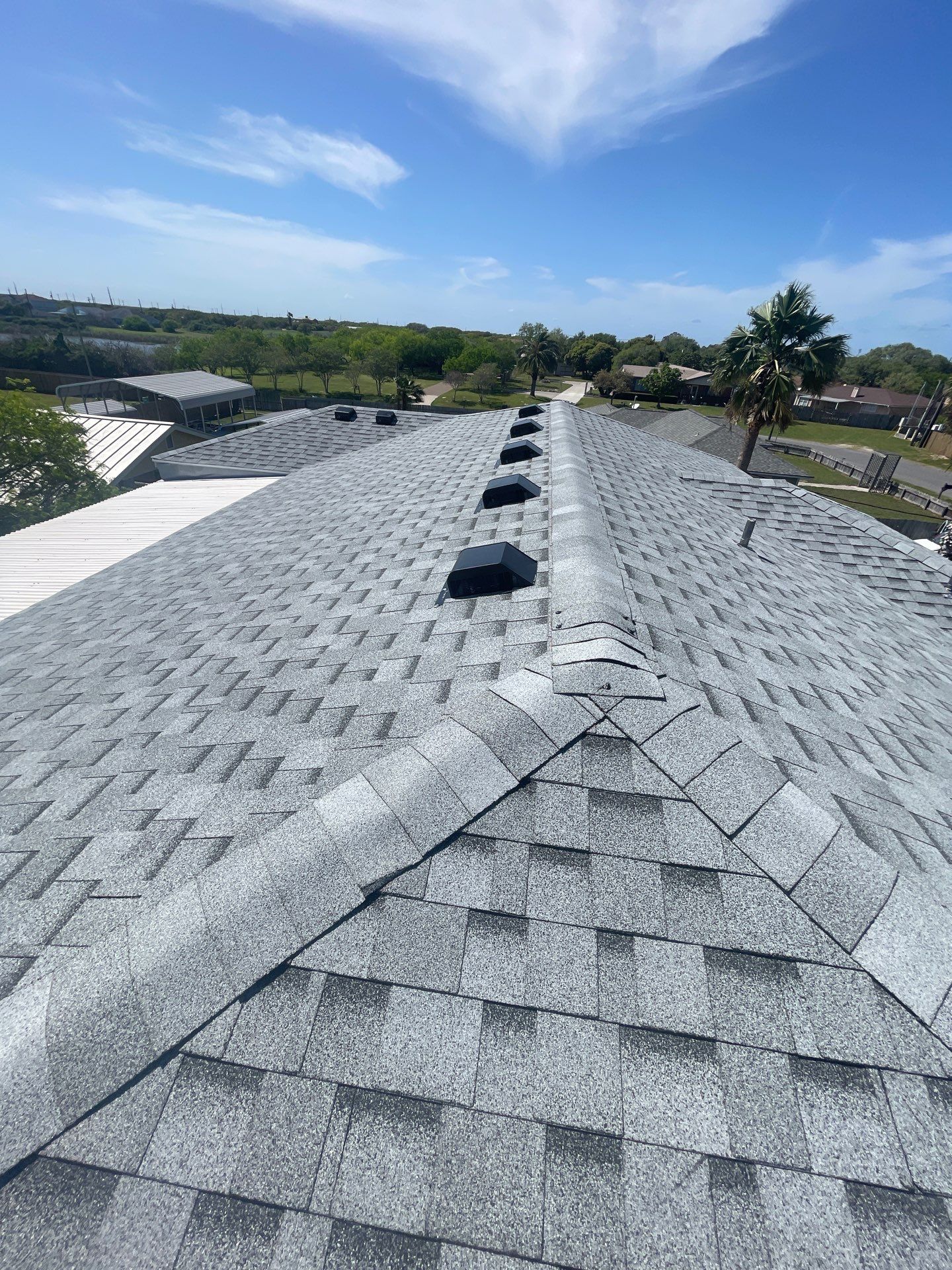 Residential Roofing Installation using IKO Cambridge Dual Gray by Lighthouse Roofing