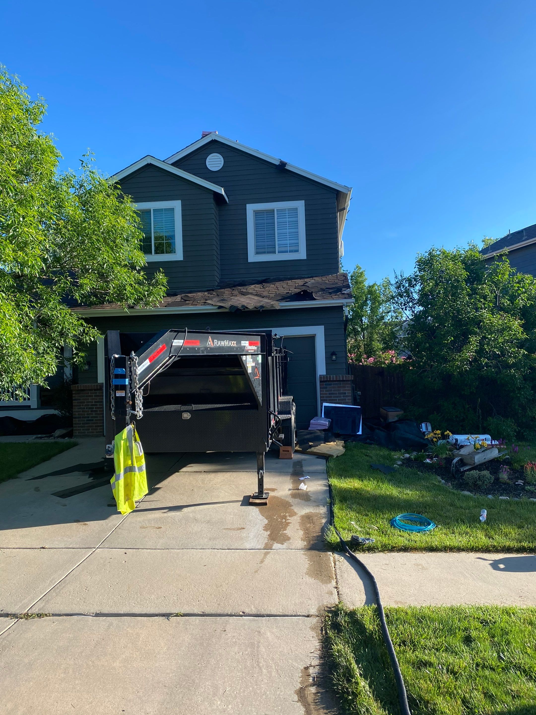 Project in Erie, Co.  by Black Belt Roofing 