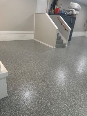 Garage Floor Coating using Thyme