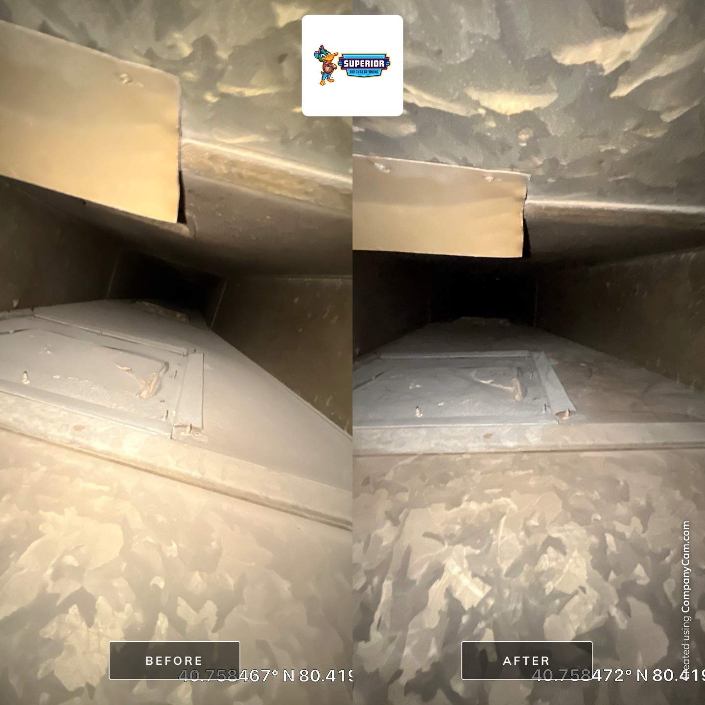 Air Duct Cleaning With a Vacuum Truck in Beaver Falls, PA by Superior Air Duct Cleaning
