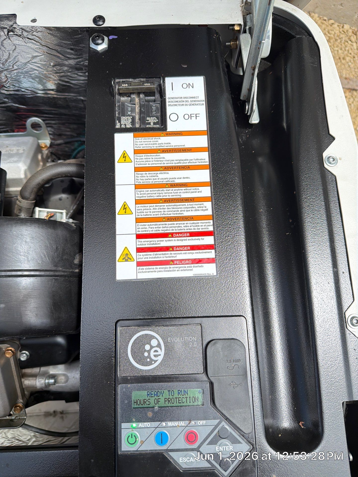 Generac Standby Generator Tune-Up & Battery Replacement – Capron, IL | GSHA Services, LTD by GSHA Services LTD