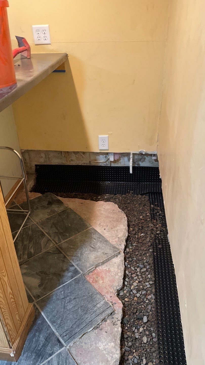 Drain Tile in Columbia Heights by Waterproofing Northeast