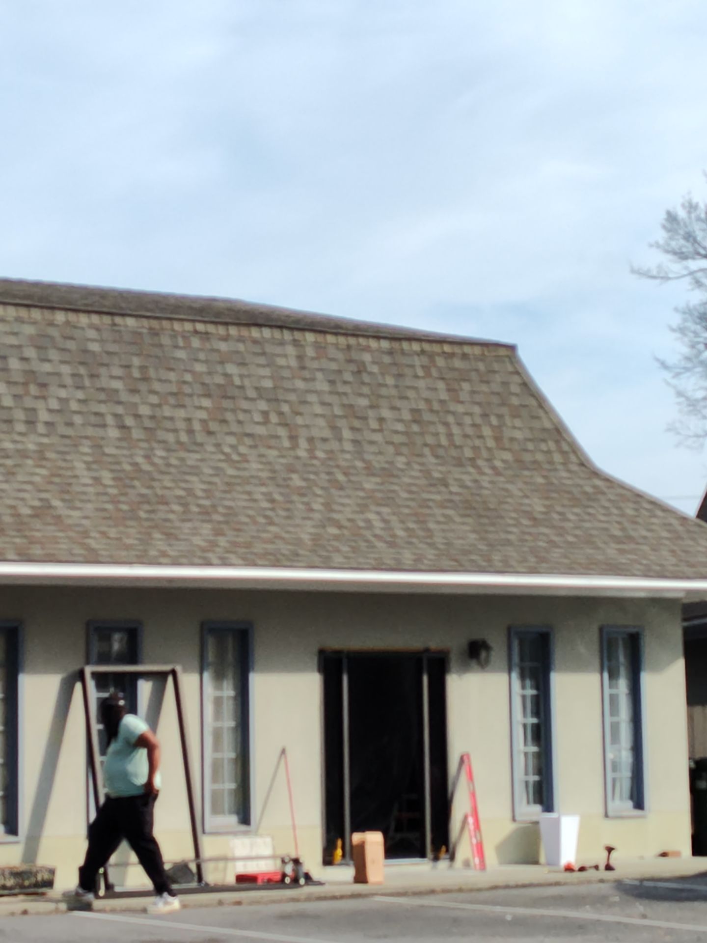 New doors for Commerical building by Cornerstone Home Builders, LLC