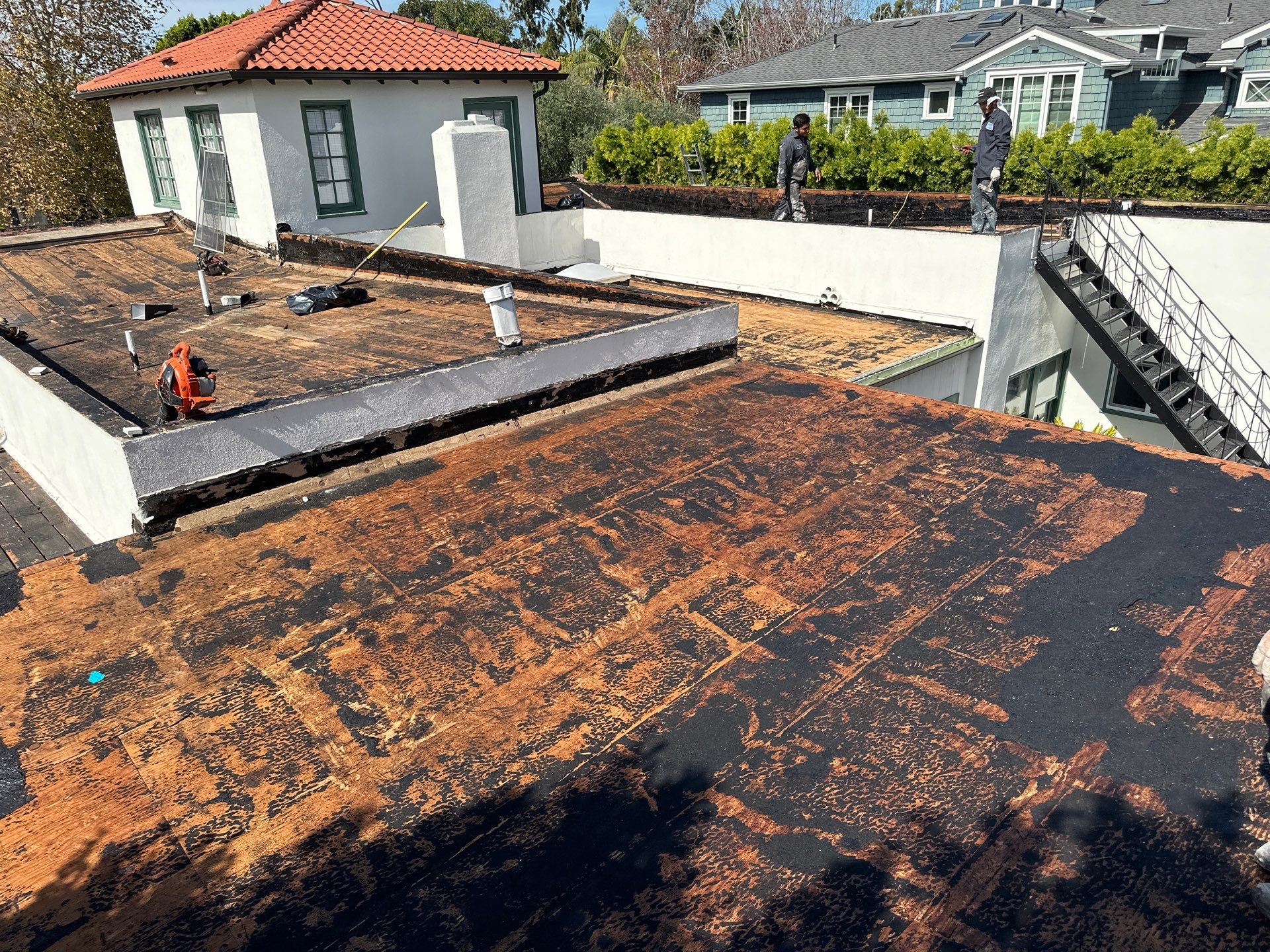 Residential Project in Brentwood, CA by Hull Brothers Roofing