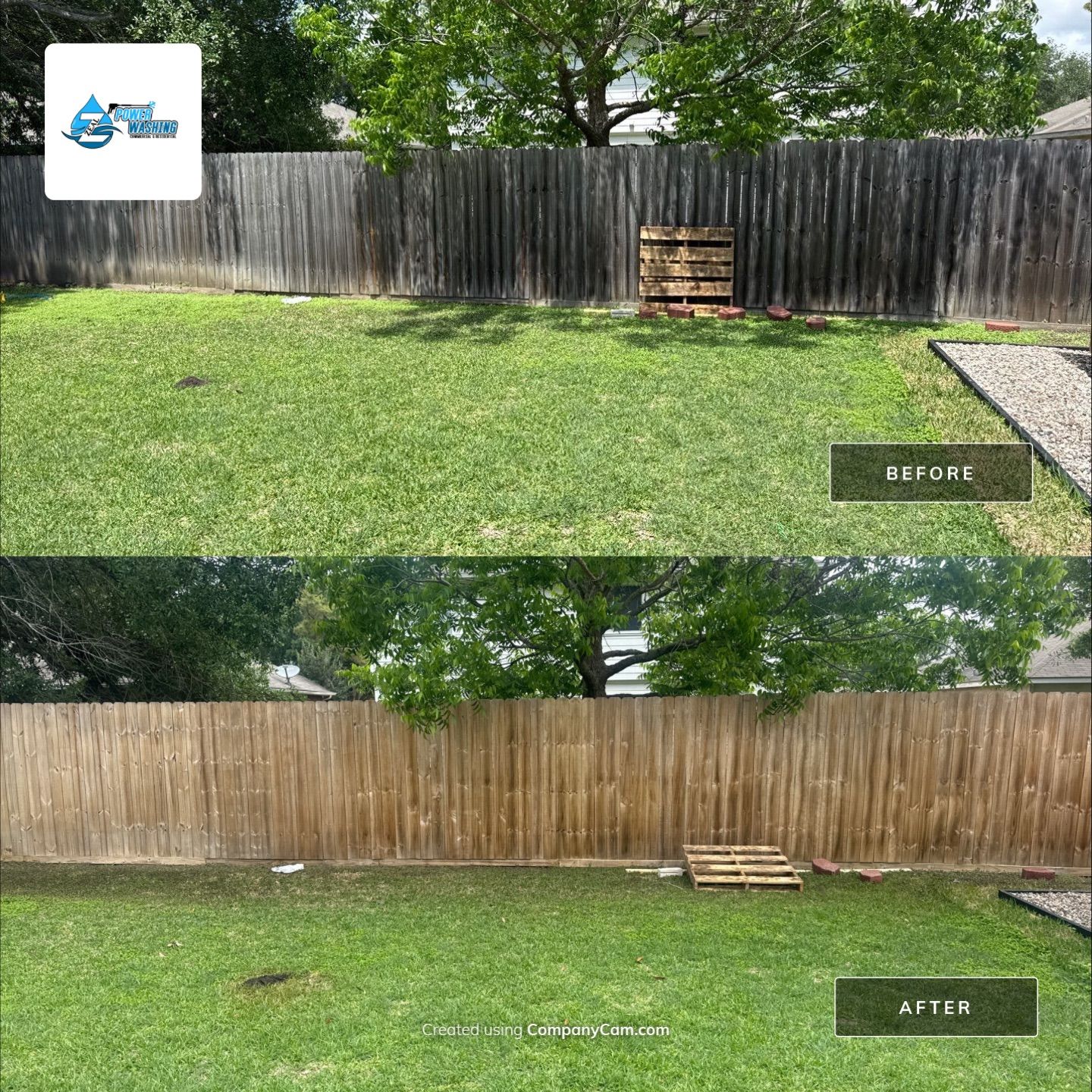 Night and day difference! by Zeal Power Washing