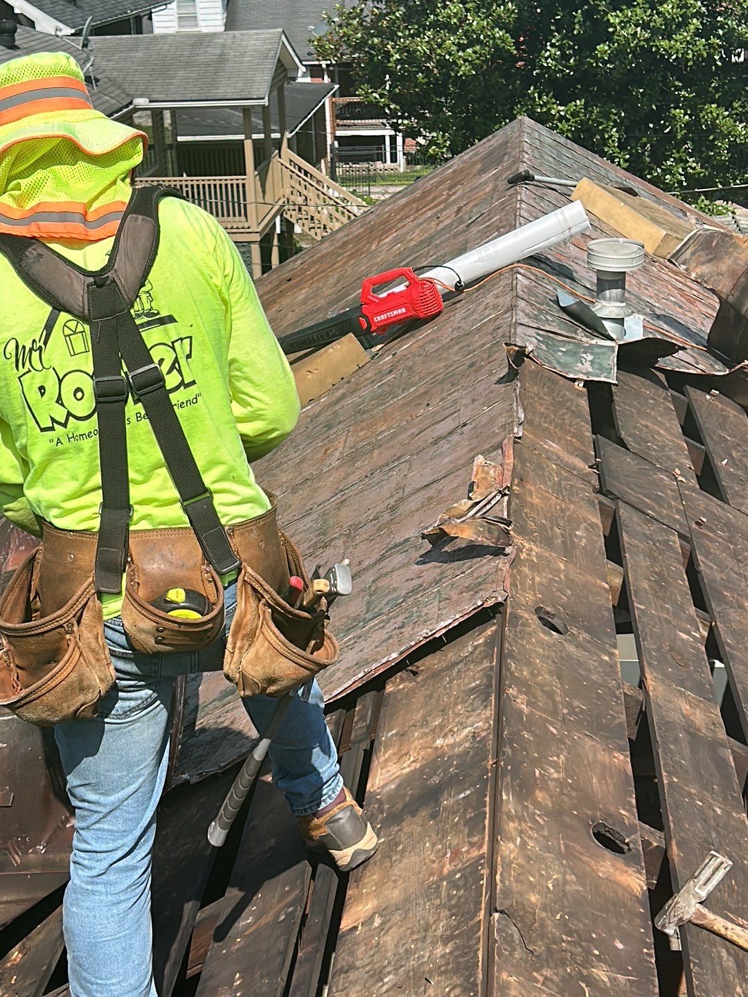 Residential Roofing Installation using Performance Shingles by Mr. Roofer